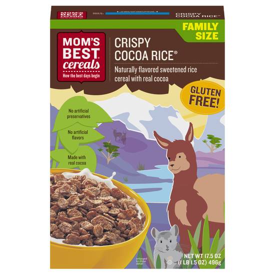 Mom's Best Cereal (family/crispy cocoa rice)