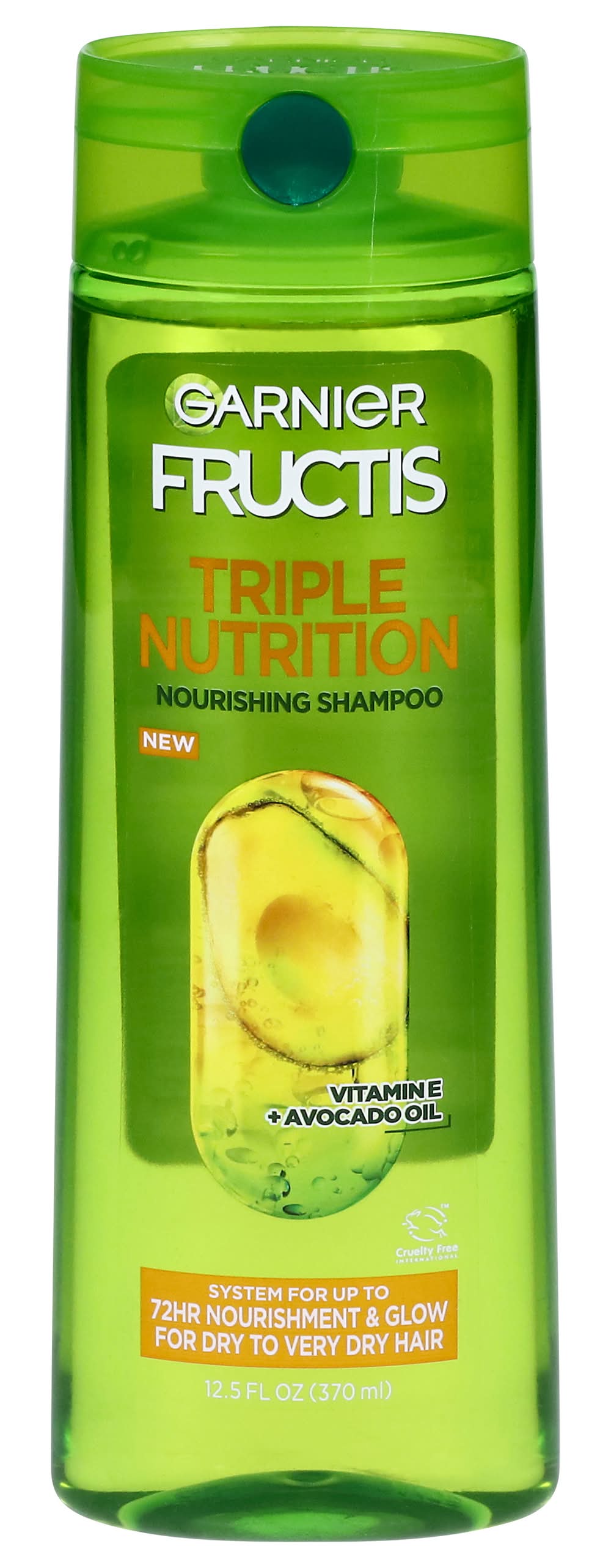 Garnier Fructis Paraben Free Triple Nutrition Fortifying Shampoo (12.5 fl oz)