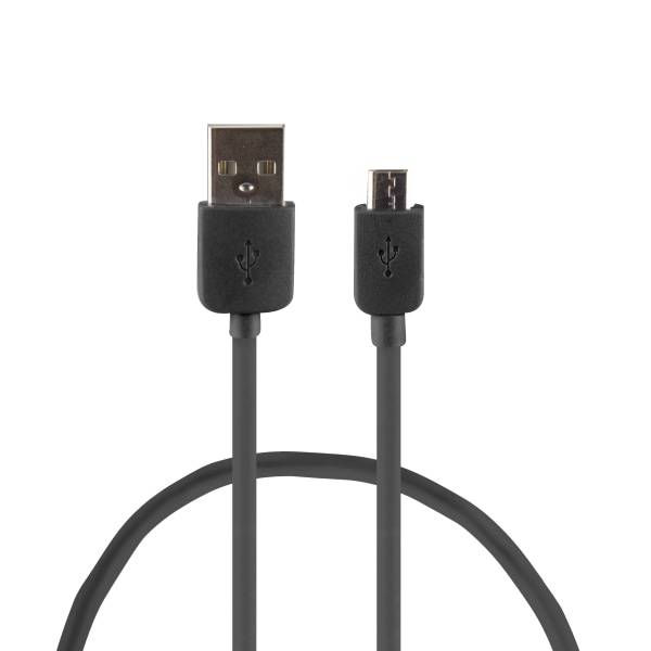 Vivitar OD2006 USB-A To Micro USB Cable, 6', Black