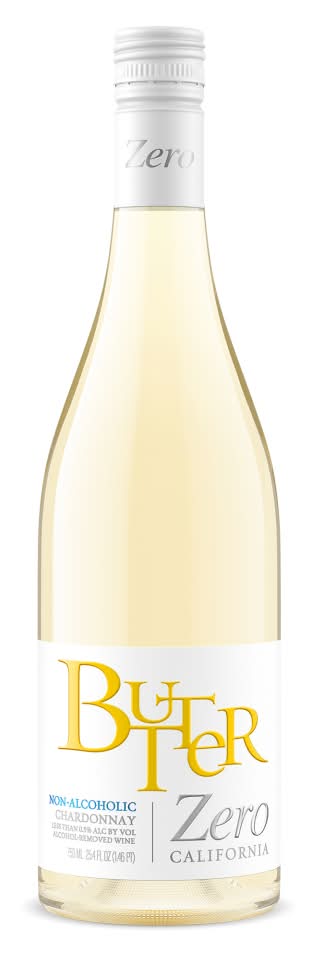 Butter Zero Non Alcoholic Chardonnay White Wine (25.36 fl oz)