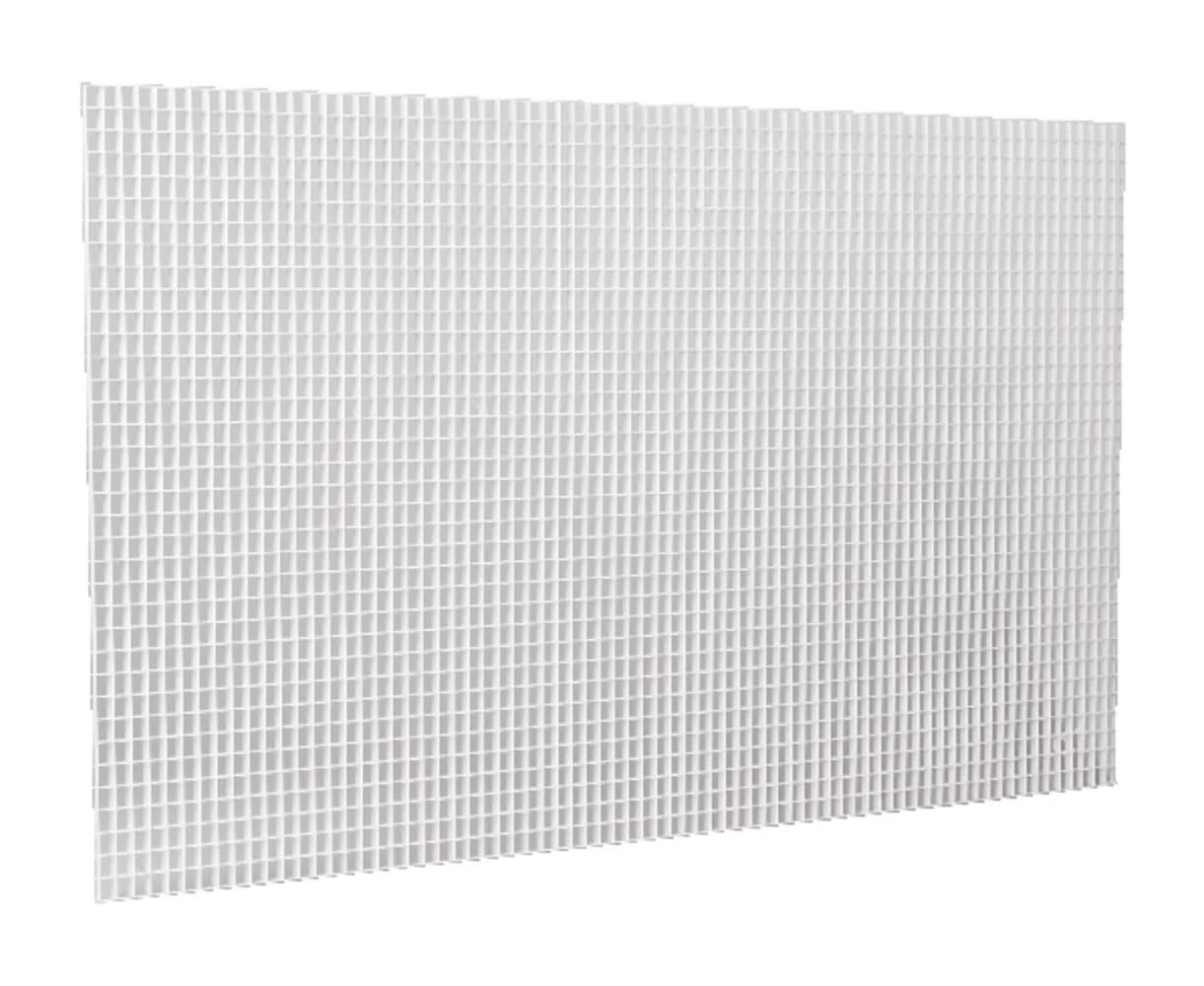 Plaskolite Egg Crate 47-3/4 In. L X 23-3/4 In. W 0 In. Square Edge Lighting Panel 1 Pk