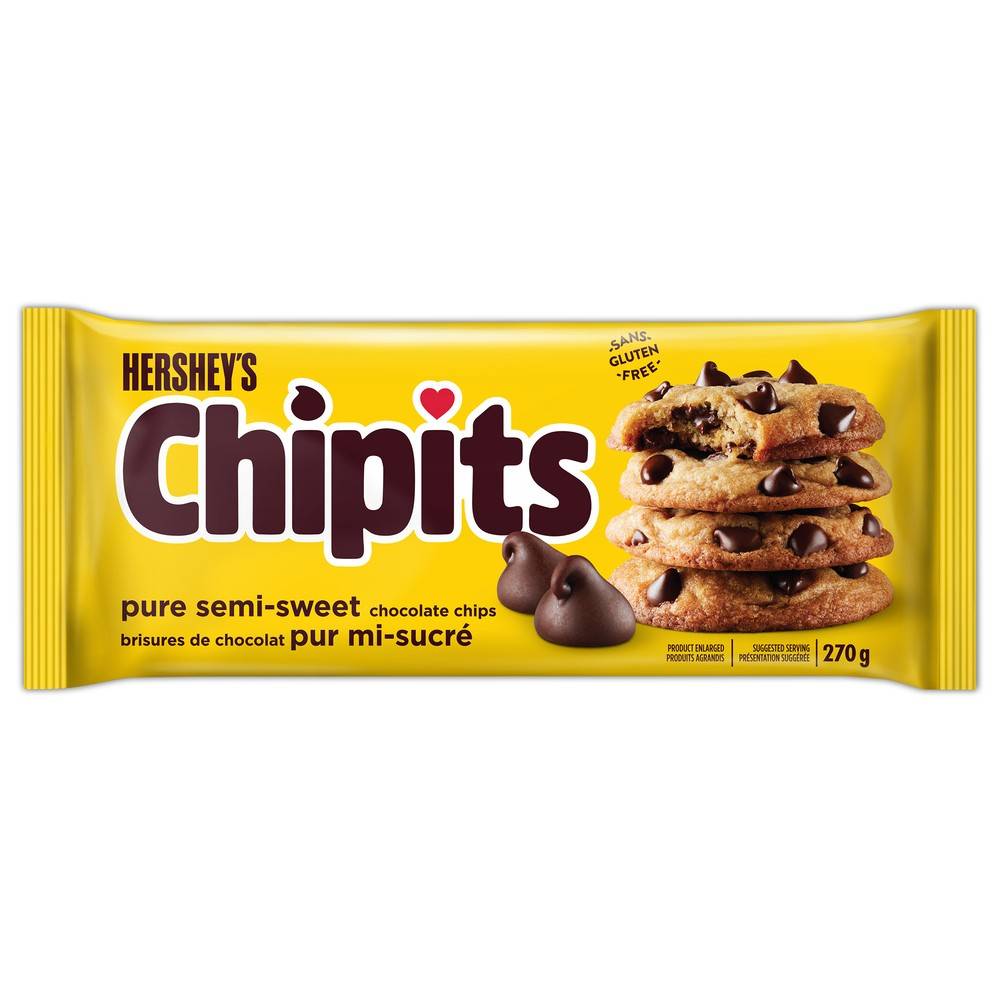 Chipits Pure Semi-Sweet Chocolate Chips (270 g)