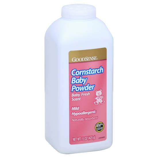 Goodsense Cornstarch Baby Powder (15 oz)
