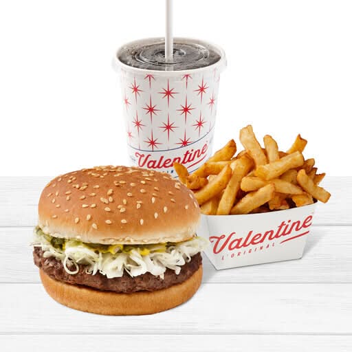 Trio hamburger et frites / Hamburger & Fries Trio