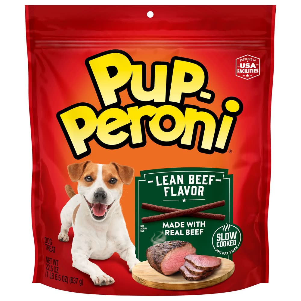 Pup-Peroni 90% Fat Free Dog Snacks, Lean Beef (22.5 oz)