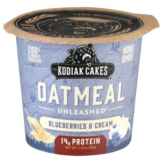 Kodiak Cakes Unleashed Blueberries & Cream Oatmeal (2.1 oz)
