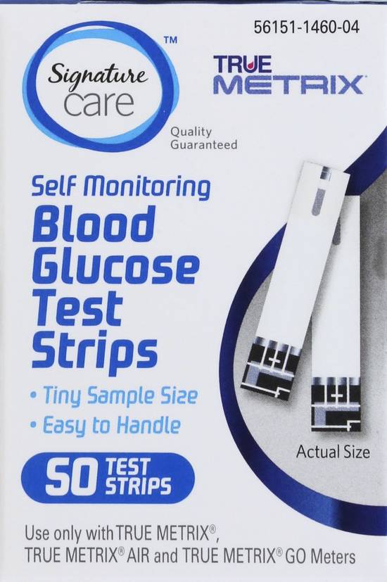 Signature Care Blood Glucose Test Strips
