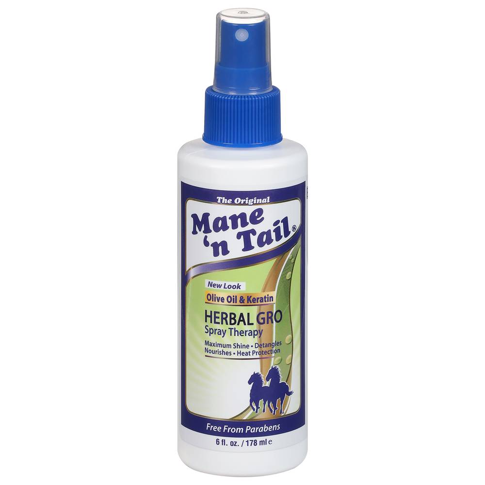 Mane 'n Tail Herbal Gro the Orignal Olive Oil & Keratin Spray Therapy (6 fl oz)