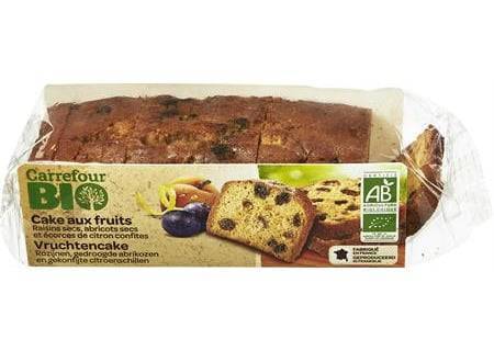 Carrefour Bio - Gâteau, multifruit (250g)