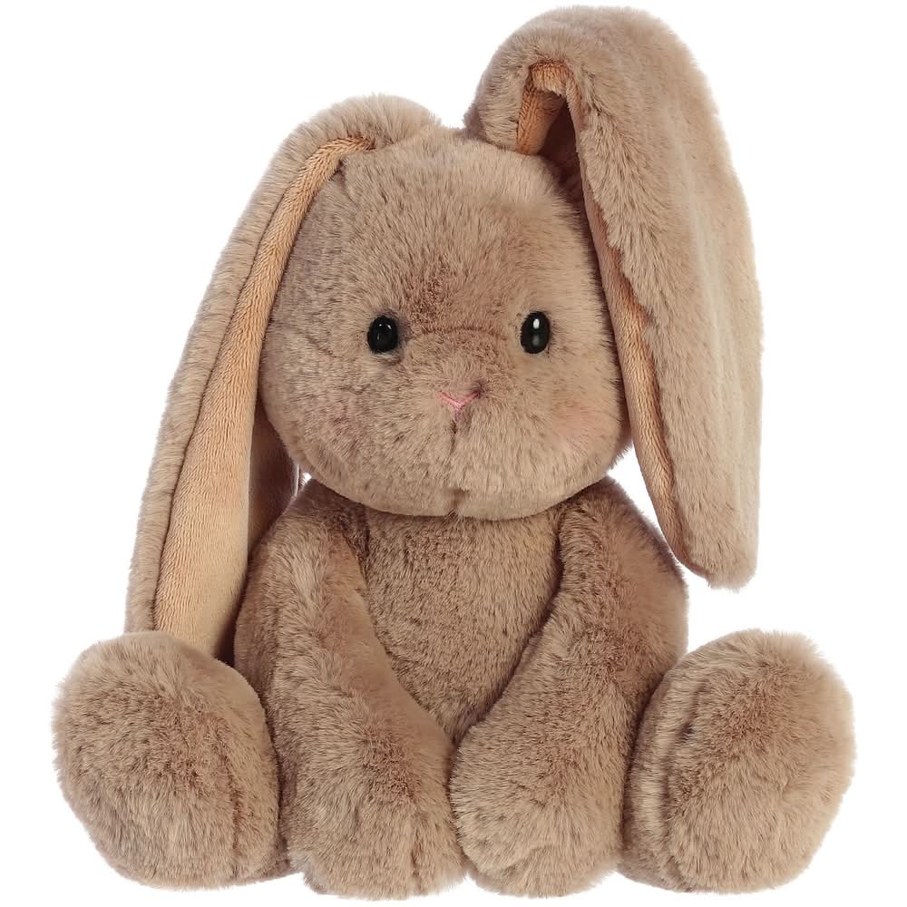 Aurora World Candy Cottontails Rabbit Plush Toy, 11.5 in, Taupe