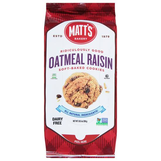 Matt's Oatmeal Raisin Cookies