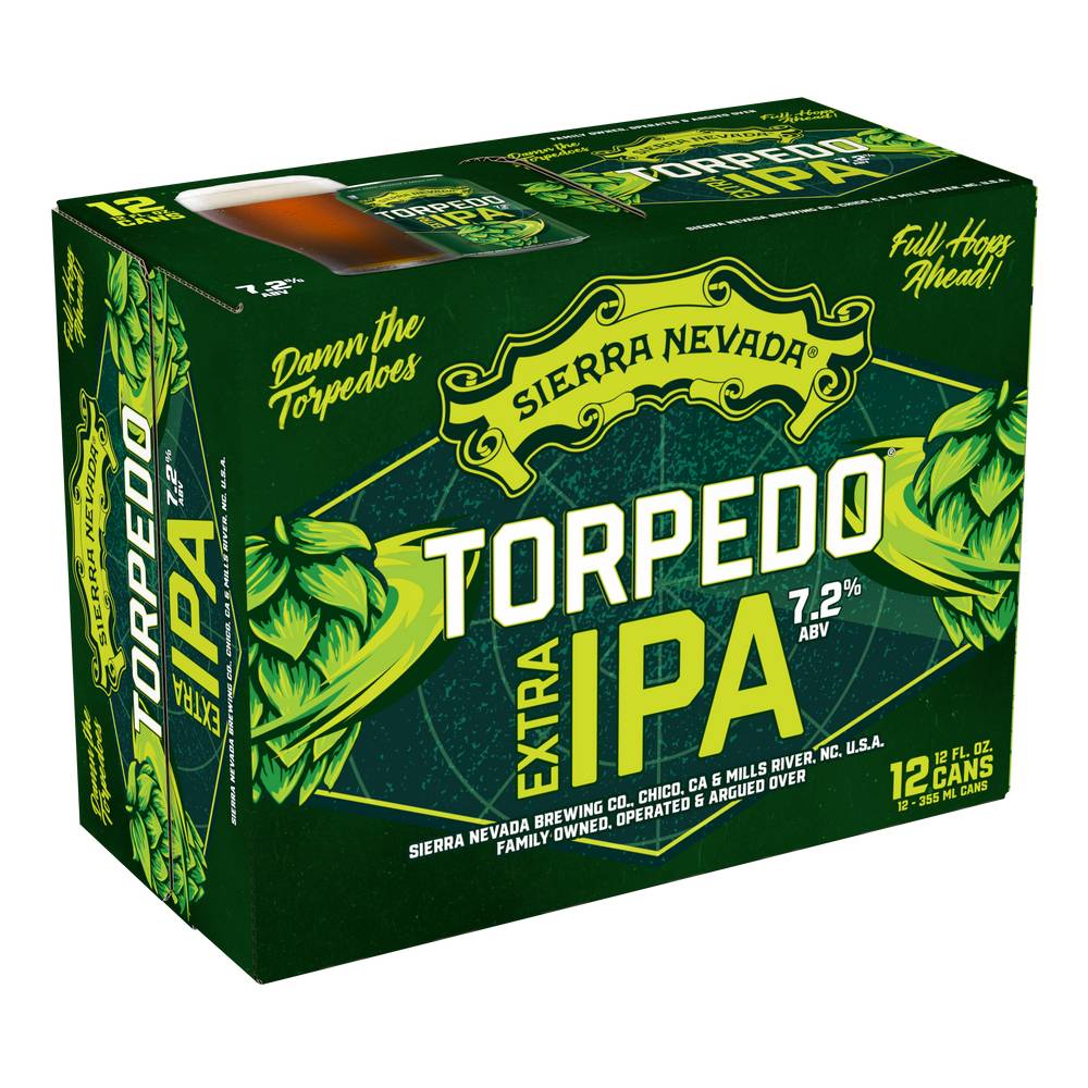 Sierra Nevada Domestic Torpedo Extra Ipa Beer (12 ct, 12 fl oz)