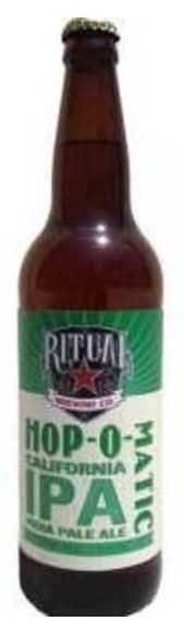 Ritual Brewing Hop-O-Matic Ipa Beer (6 x 12 fl oz)