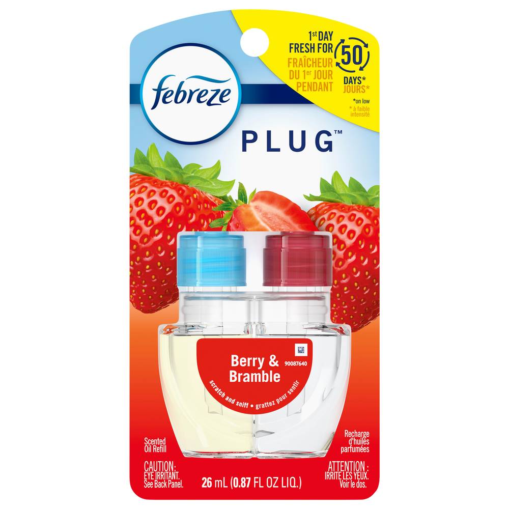 Febreze Plug Berry & Bramble Scent Air Fresheners (0.9 oz)