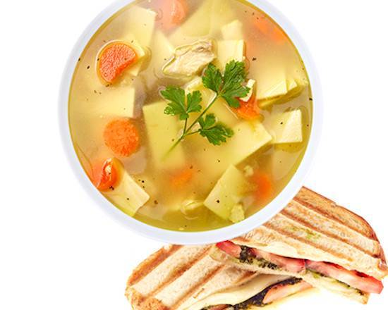 Panini and Soup