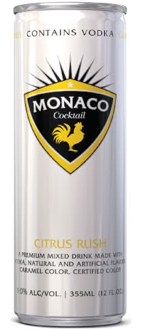 Monaco Vodka Citrus Rush 355ml