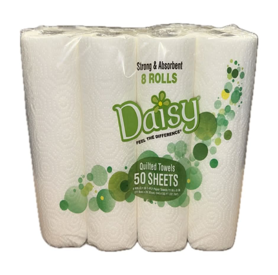 Daisy Paper Rolls (8 ct)