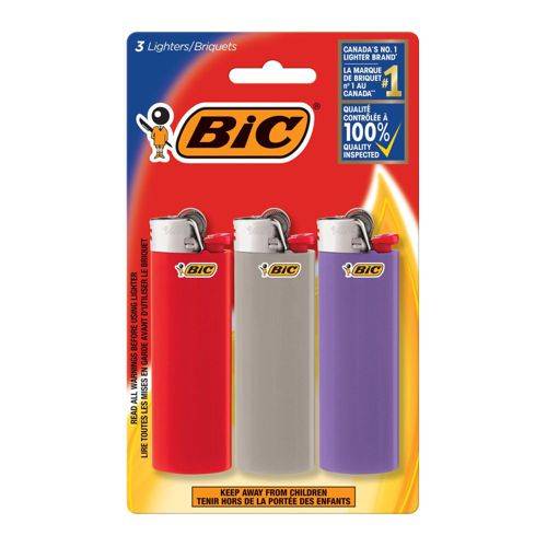 Bic Lighters Regular (3 units)