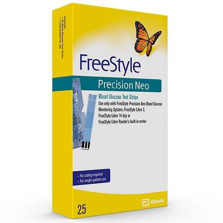 FreeStyle Precision Neo Blood Glucose Test Strips