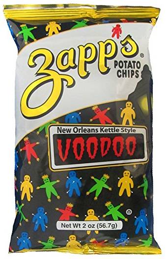 Zapp's - Voodoo Potato Chips - 25/2 oz (1X25|Case of 1)