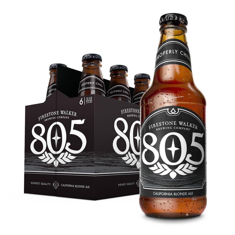 Firestone Walker 805 Domestic Blonde Ale Beer (6 pack, 12 fl oz)