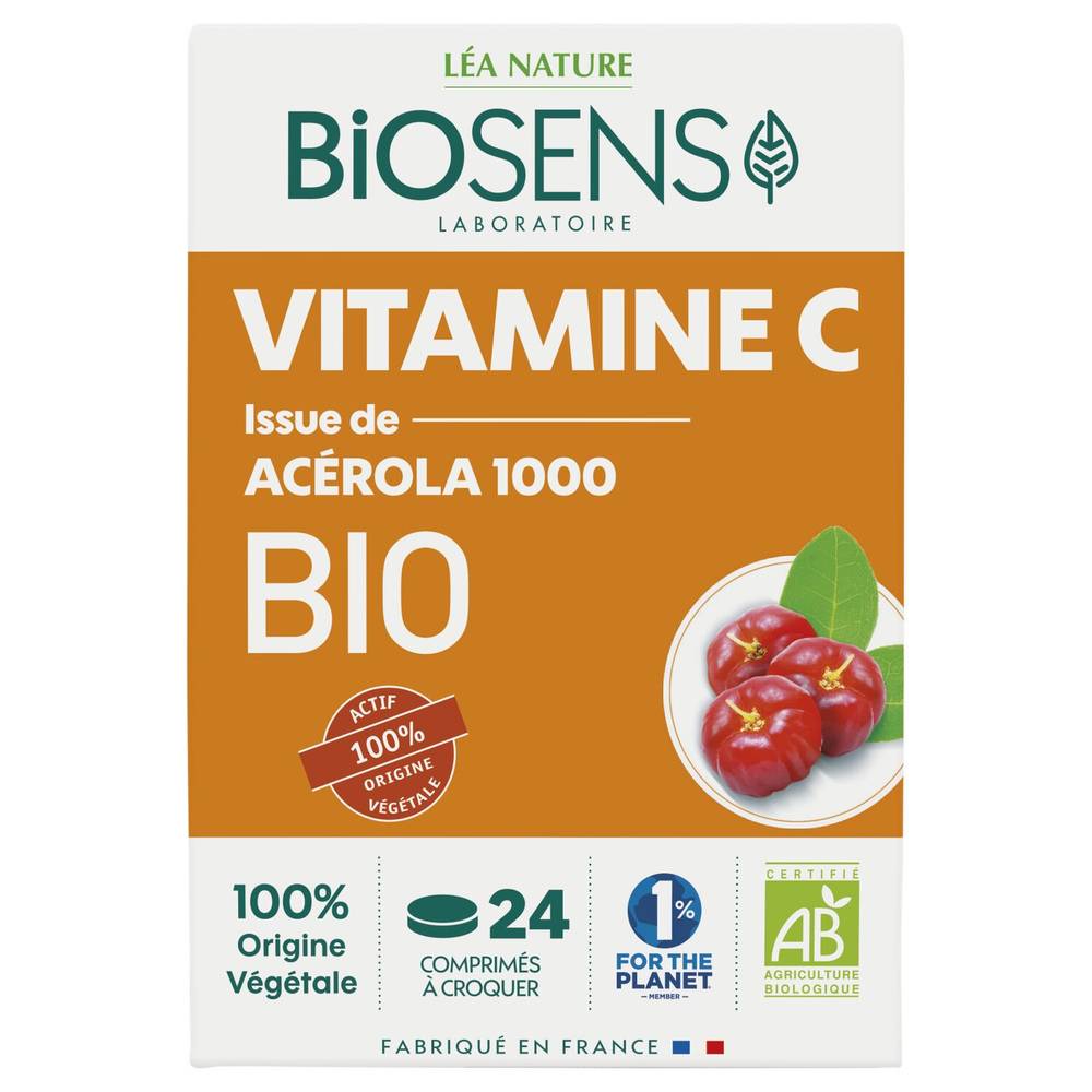 Léa Nature - Biosens complément alimentaire bio vitamine c 1000