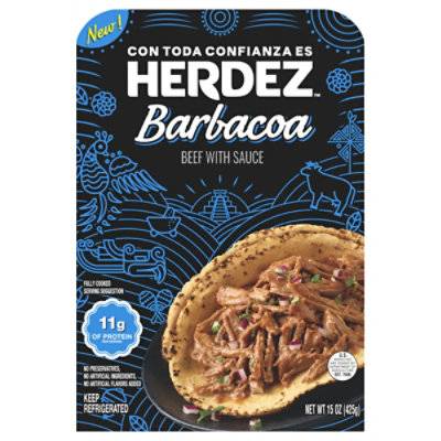 Herdez Fully Cooked Barbacoa Beef With Sauce