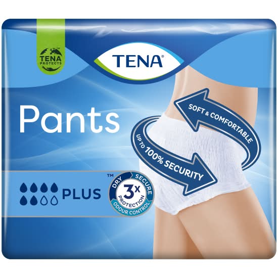 Tena M, Pants Plus (9 pack)