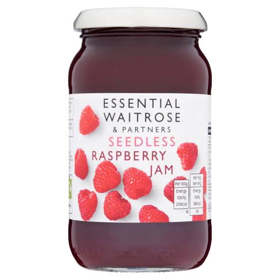 Essential Waitrose Seedless Raspberry Jam