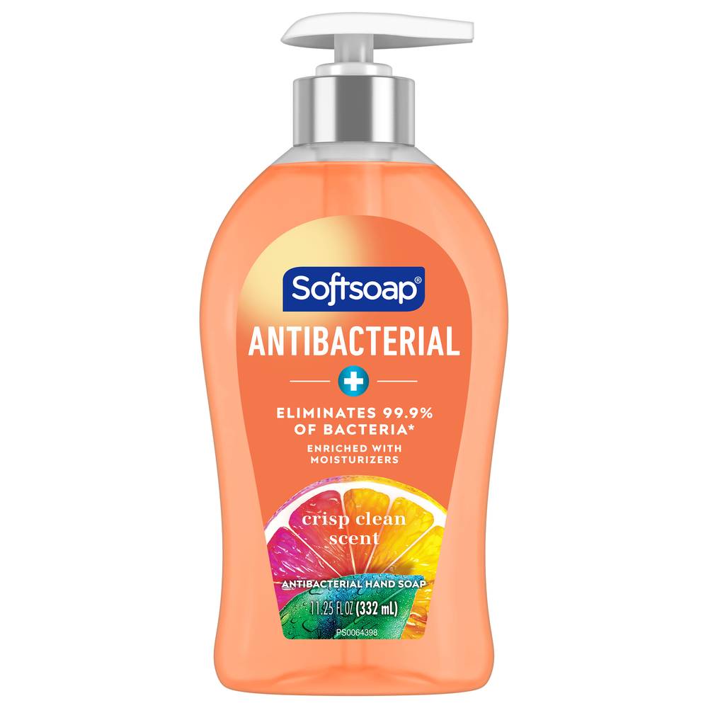 Softsoap Antibacterial Crisp Clean Hand Soap