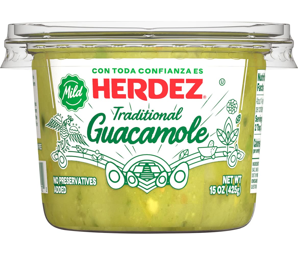 Herdez Mild Traditional Guacamole (15 oz)