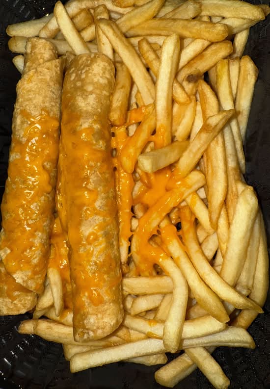 Rolled Taquitos (2) with French Fries