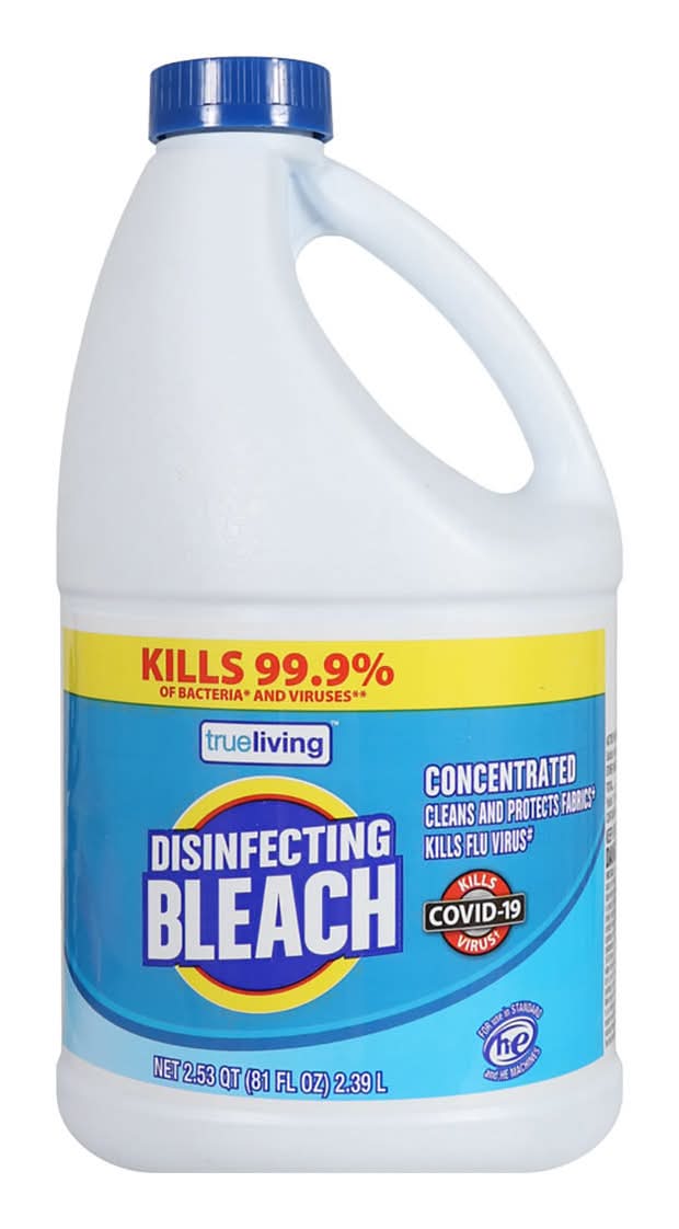 True Living Disinfecting Bleach Regular 81 Fl Oz
