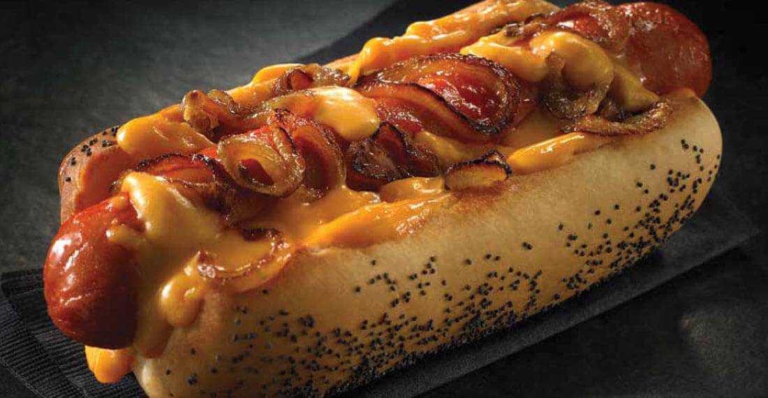 🆕Hot Dog bacon oignons grillé cheddar