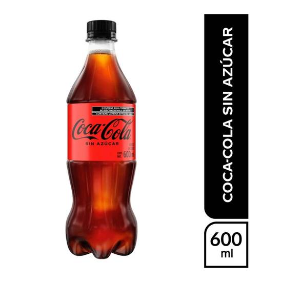 Coca-Cola Sin Azúcar 600ml