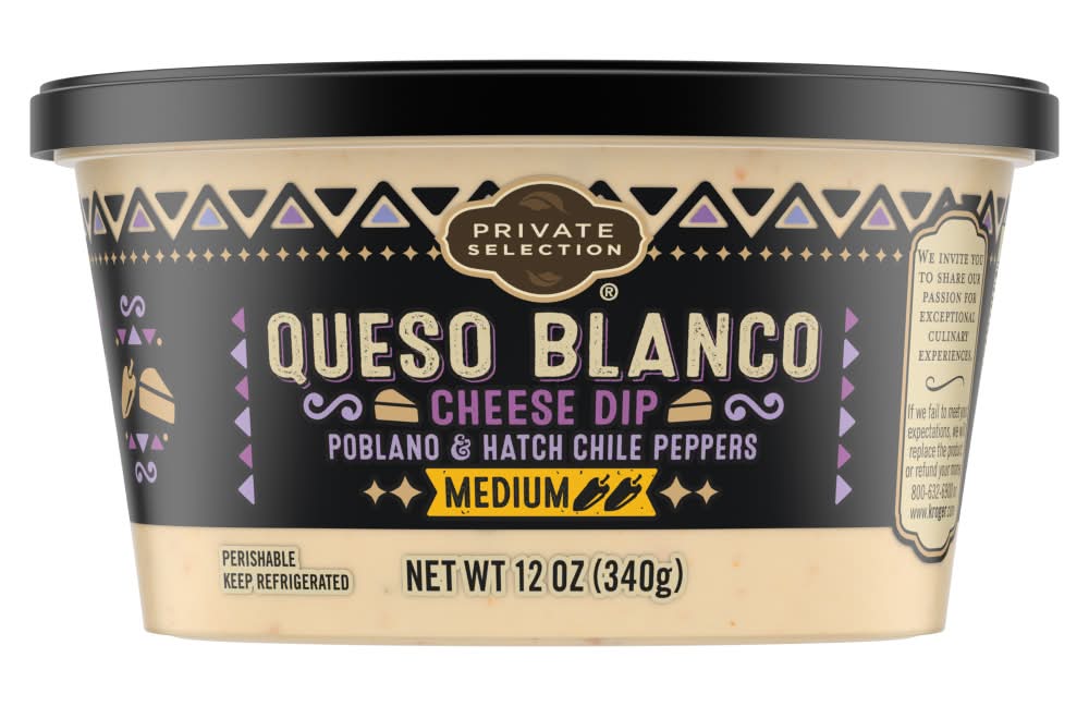 Private Selection Medium Cheese Dip, Queso Blanco (12 oz)