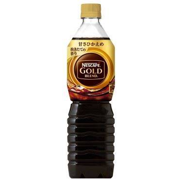 ネスレ日本 ネスカフェ ゴールドブレンド ボトルコーヒー 甘さひかえめ 720ml