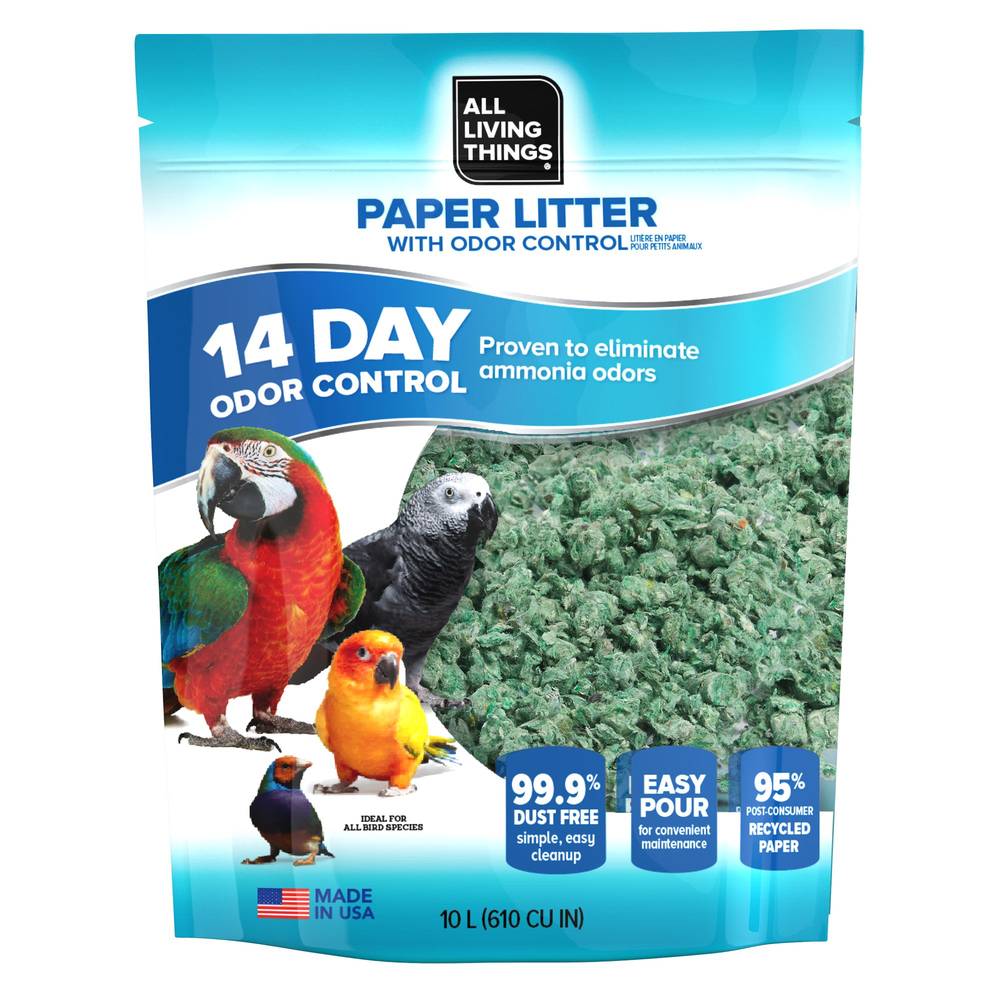 All Living Things® Crumbled Bird Litter (Size: 10 L)