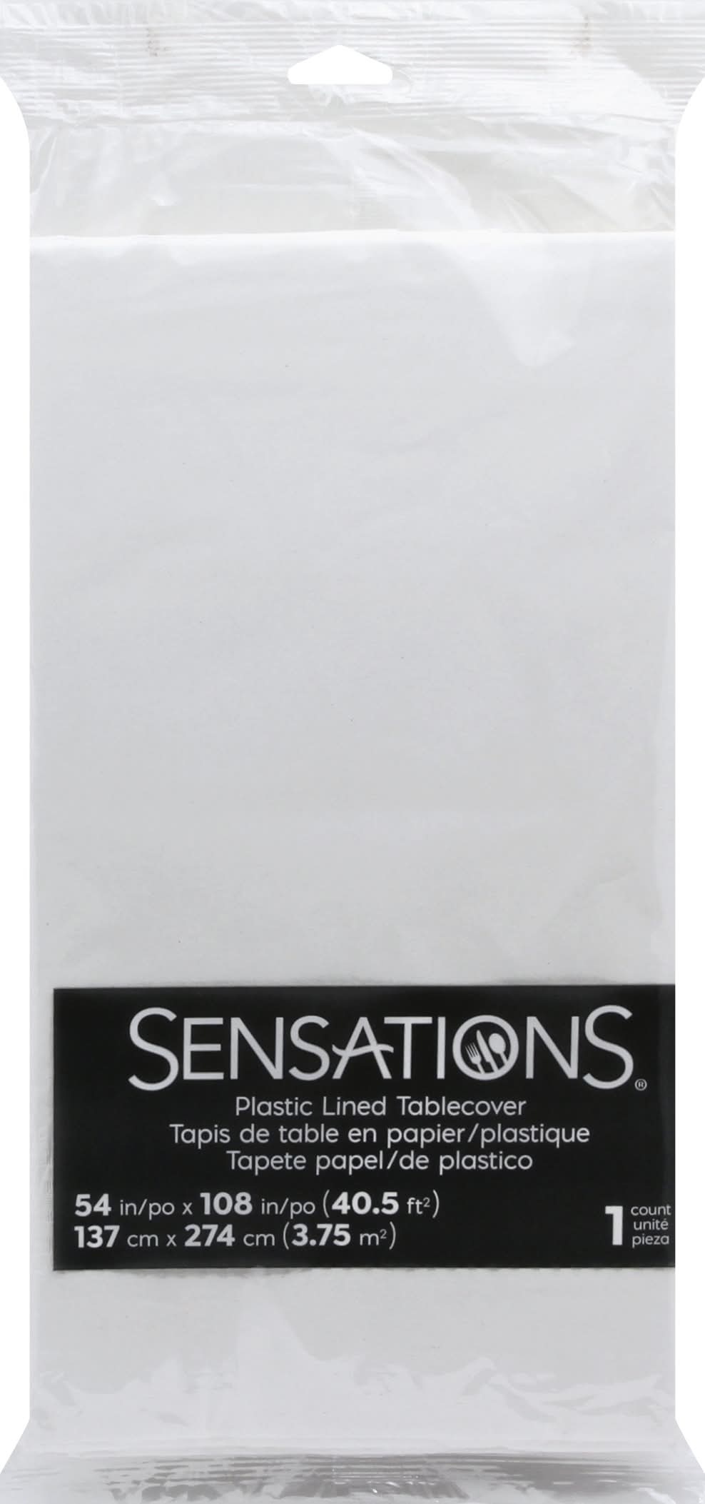 Sensations Plastic Line Tablecover