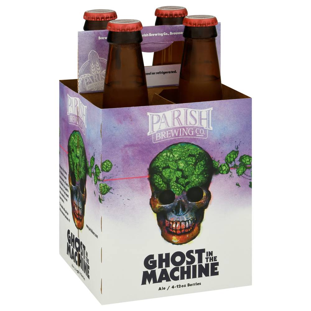 Parish Brewing Co. Ghost in the Machine Ale Beer (4 pack, 12 fl oz)