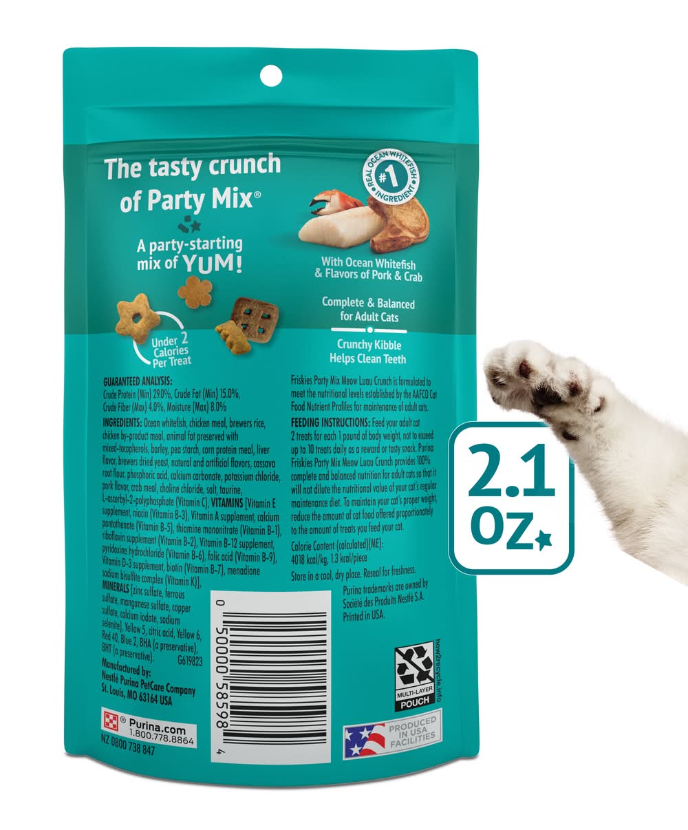 Meow Luau Purina Meow Mix Friskies Purina Party Mix Meow Luau