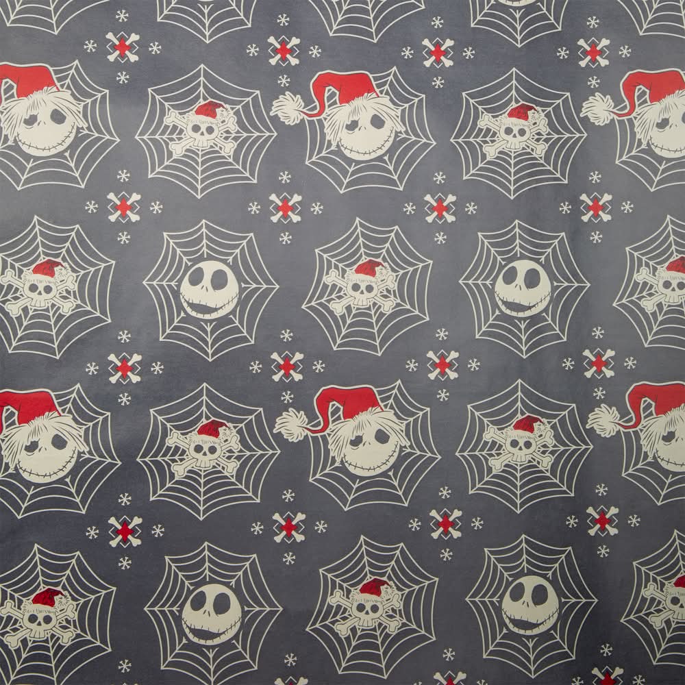 Christmas Licensed Gift Wrap Paper Nightmare Before Christmas