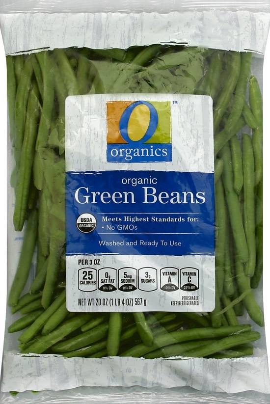 Order O Organics · Green Beans (20 oz) food online from Safeway store, Eureka on bringmethat.com