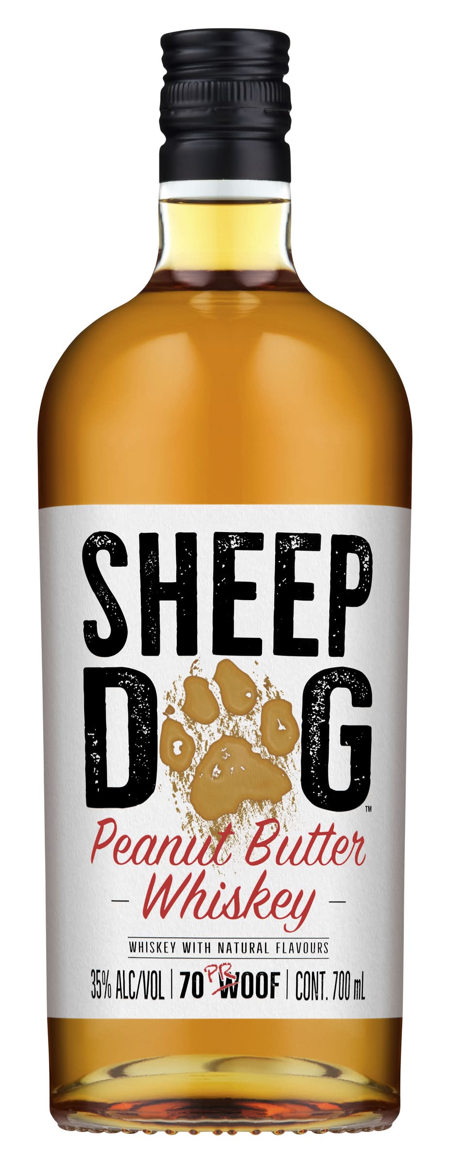 Sheep Dog Whiskey, Peanut Butter (700mL)