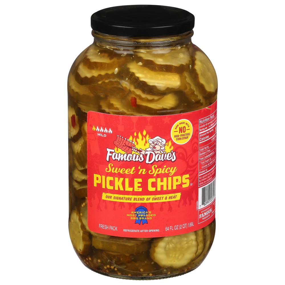 Famous Dave's Mild Pickle Chips (sweet 'n spicy)