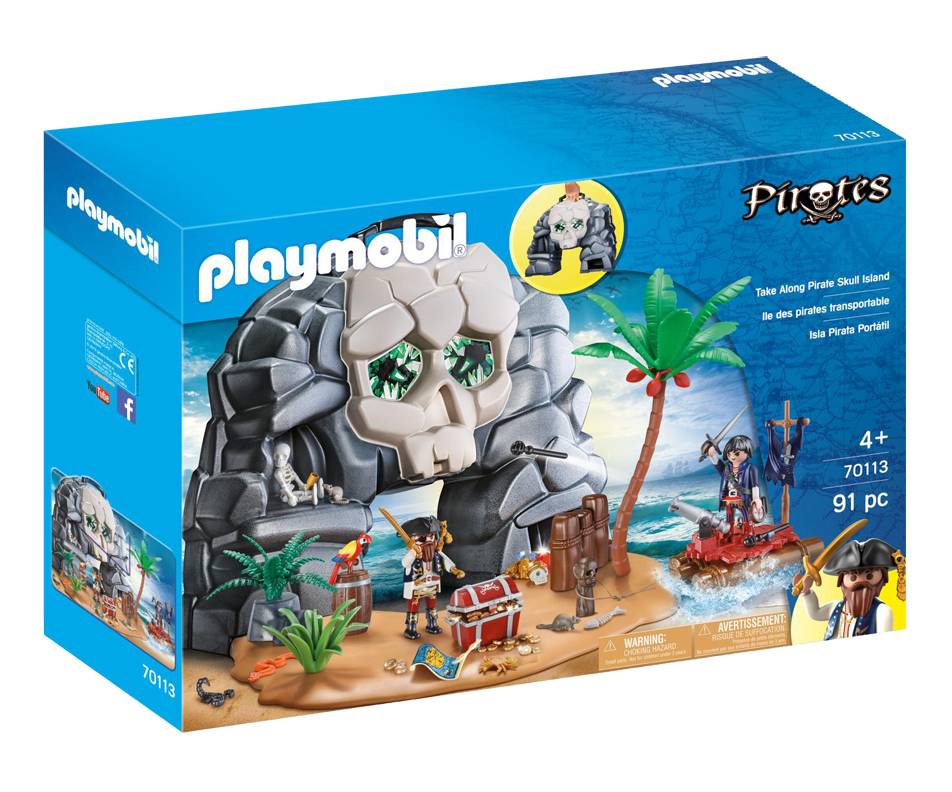 Playmobil Take Along Pirates Island Toy Build Set Delivery Near Me