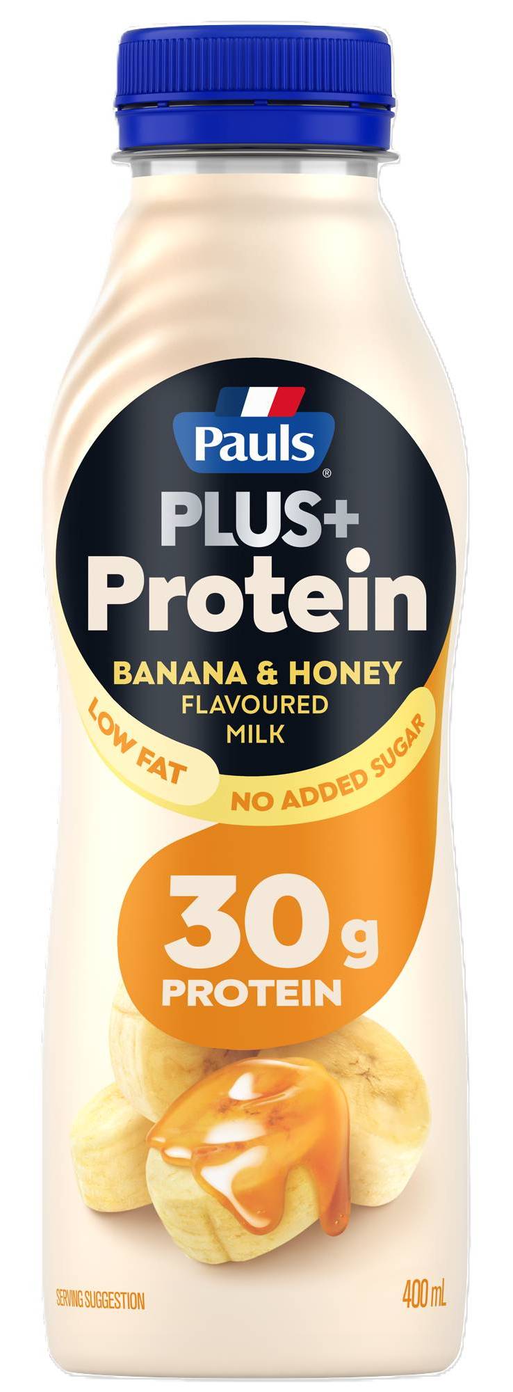 Pauls Plus Protein Banana & Honey Flavoured Milk 400ml