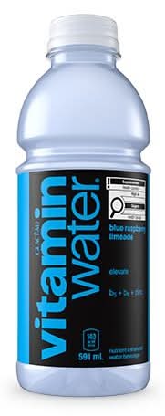 Vitaminwater Elevate Nutrient Enhanced Water, Blue Raspberry Limeade (591 ml)