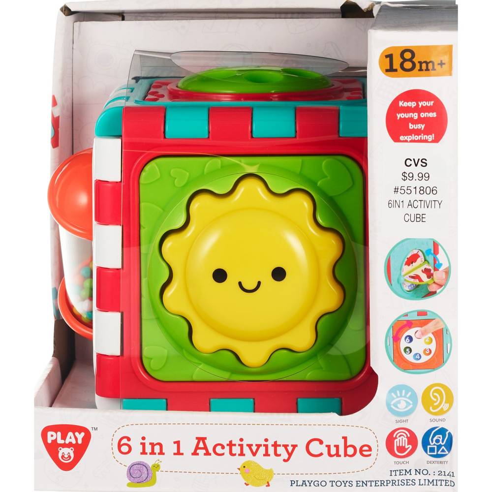 Playgo 6-In-1 Activity Cube