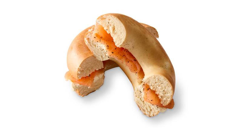 Smoked Salmon & Cream Cheese Bagel